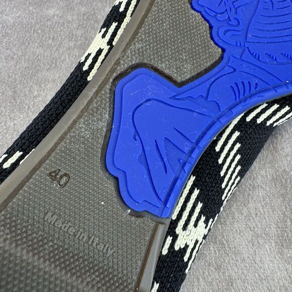 Burberry Check Knit Baby Ballerina Flats 40 - Picture 9 of 10